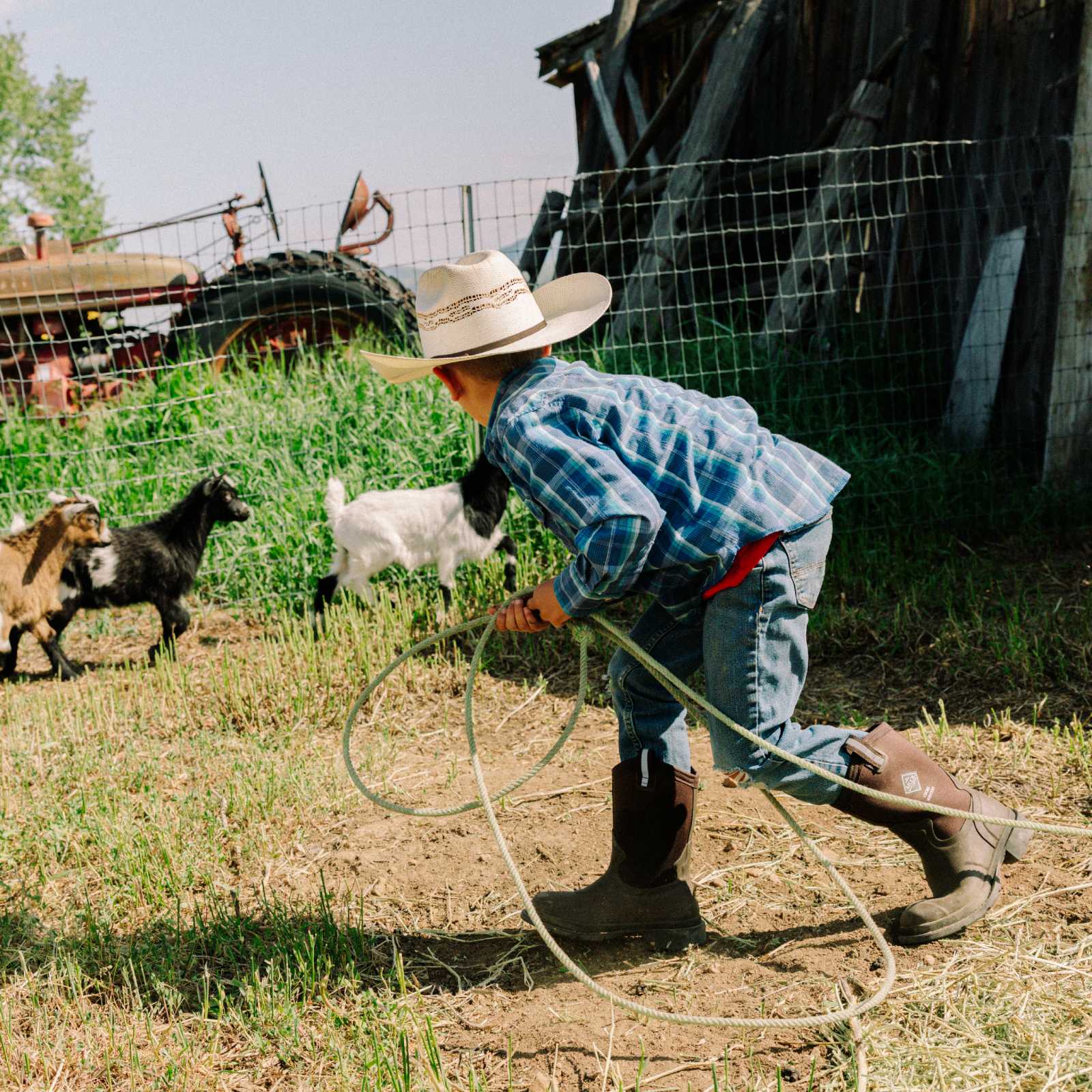 Little Kids' Chore Western Boot - Image 7